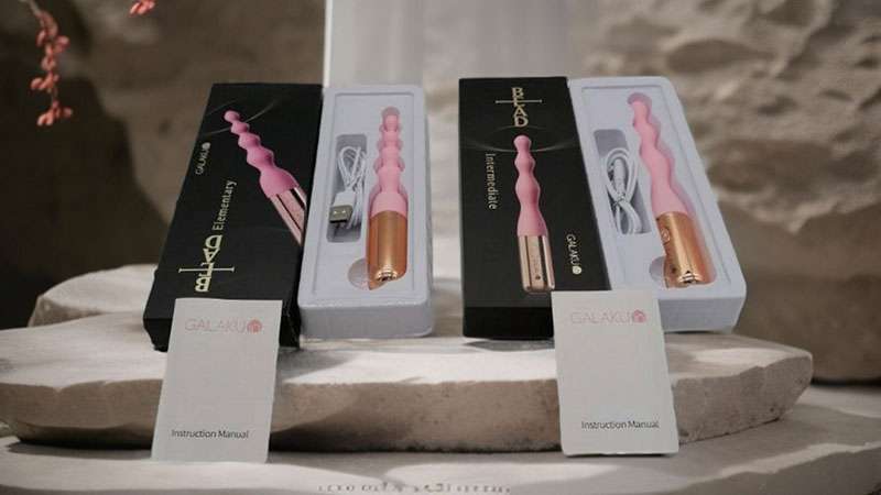 Bộ sản phẩm que rung kích thích hậu môn Galaku Bộ sản phẩm que rung kích thích hậu môn Galaku